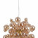 Подвесная люстра Arte Lamp Molecule A8313SP-9GO