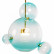 Подвесной светильник Loft it Bolle 2027-P4 Blue