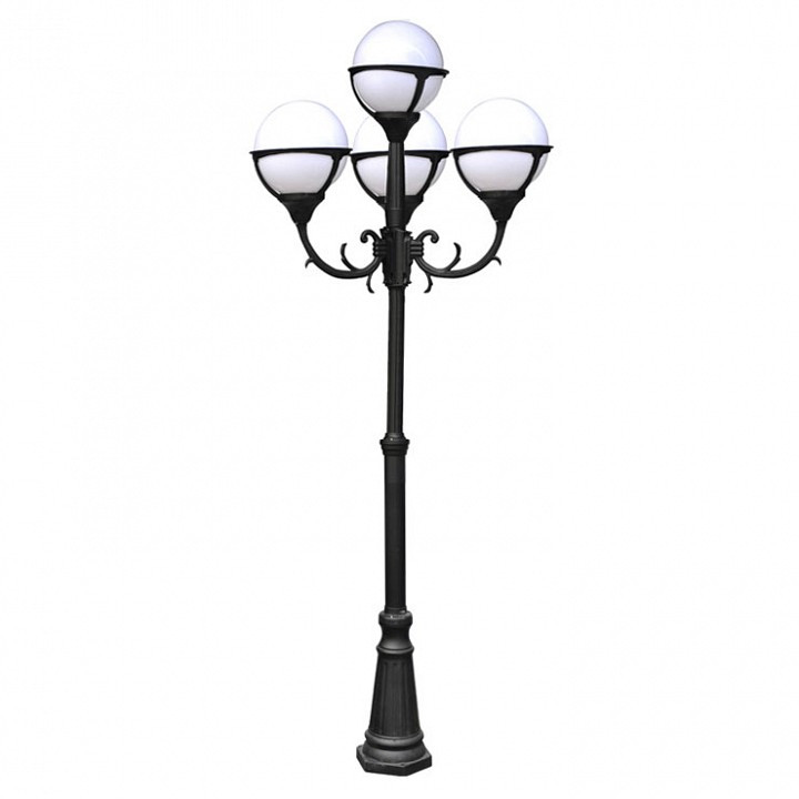 Фонарный столб Arte Lamp Monaco A1497PA-4BK