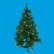 Ель световая Uniel Ёлочка ULD-T0612-100/SBA WARM WHITE IP20 XMAS TREE