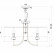 Подвесной светильник Maytoni Roma ARM006PL-08G