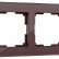 Рамка на 2 поста Werkel Favorit (мокко,стекло) W0021118 Favorit (мокко,стекло)