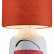 Настольная лампа декоративная Escada Glance 10176/L Red