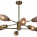 Люстра на штанге Escada Desire 10165/8PL Copper