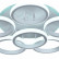 Потолочная люстра Rivoli Kresenz Б0052402