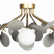 Потолочная люстра Loft it Matisse 10008/8C Grey