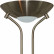 Торшер с подсветкой Arte Lamp Duetto A4329PN-2AB