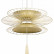 Подвесной светильник Loft it Star 10141B/400 Gold