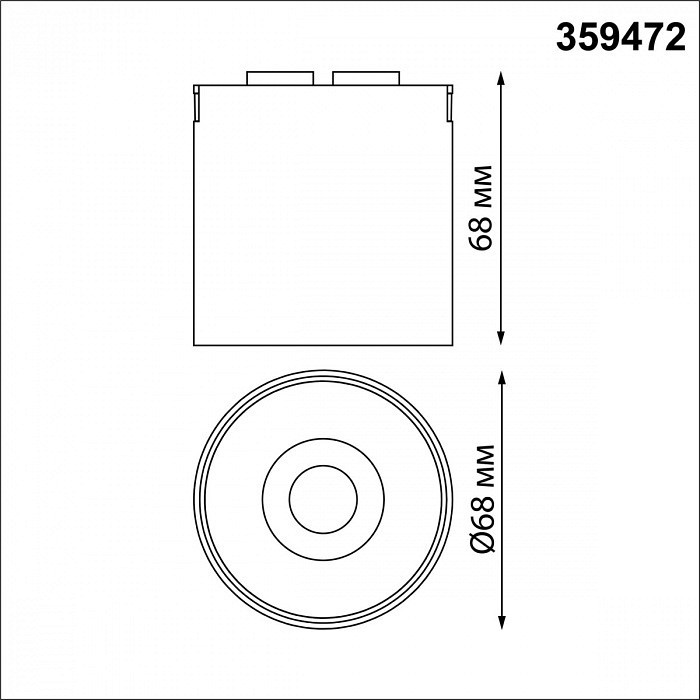Накладной светильник Novotech Shino 359472
