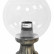 Наземный низкий светильник Fumagalli Globe 250 G25.110.000.BXF1R