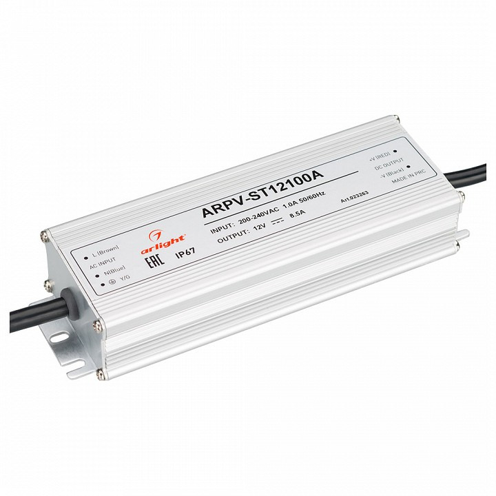 Блок питания Arlight  ARPV-ST12100-A (12V, 8.5A, 100W)