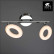 Спот Arte Lamp Ciambella A8972AP-2CC