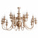 Подвесная люстра Arte Lamp Passoni A6097LM-15PB
