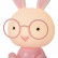 Ночник Lucide Dodo Rabbit 71591/03/66