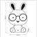Ночник Lucide Dodo Rabbit 71591/03/66