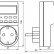 Розетка с таймером Feron TM24 23257