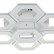 Потолочная люстра Escada Hexagon 10204/7LED