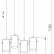 Подвесной светильник TK Lighting Look 3259 Look Graphite