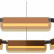 Подвесная люстра Maytoni Flat MOD296PL-L40BC3K