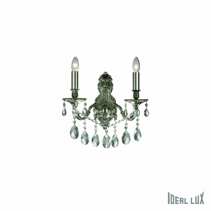 Бра Ideal Lux Gioconda GIOCONDA AP2 ARGENTO