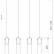 Подвесной светильник TK Lighting Look 3149 Look Graphite