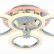 Потолочная люстра EVOLED Cerina SLE500512-04RGB