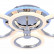 Потолочная люстра EVOLED Cerina SLE500512-04RGB