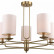 Люстра на штанге Escada Eclipse 10166/5PL Brass
