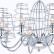 Подвесная люстра Arte Lamp Cage A4320LM-8CC