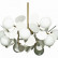 Люстра на штанге Loft it Matisse 10008/10 white
