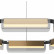 Подвесная люстра Maytoni Flat MOD296PL-L40BS3K