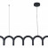 Подвесной светильник Arte Lamp Warhol A3258SP-45BK