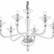 Подвесная люстра Ideal Lux Danieli DANIELI SP6 TRASPARENTE