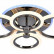 Потолочная люстра EVOLED Cerina SLE500582-04RGB