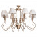 Подвесная люстра Arte Lamp Agio A6086LM-8PB
