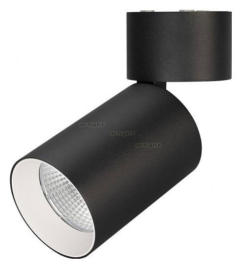 Светильник на штанге Arlight SP-POLO-SURFACE-FLAP-R85-15W Warm3000 (BK-WH, 40 deg) 027549