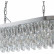Подвесная люстра Indigo Anna 12029/10PL Chrome