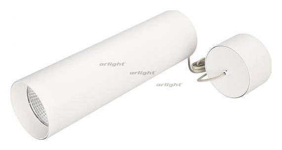 Подвесной светильник Arlight SP-POLO-HANG-LONG300-R85-15W Day4000 (WH-WH, 40 deg) 027408