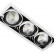 Встраиваемый светильник Ambrella Classic T81 T813 BK/CH 3*12W 4200K