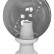 Наземный низкий светильник Fumagalli Globe 250 G25.110.000.WZF1R