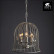 Подвесной светильник Arte Lamp Gabbia A1878SP-3WG