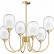 Люстра на штанге Maytoni Aura MOD016PL-06BS