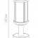 Наземный низкий светильник Arte Lamp Toronto A1036FN-1BK