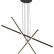Подвесная люстра Natali Kovaltseva LED LAMPS 81103 LED LAMPS 81103/3C BLACK