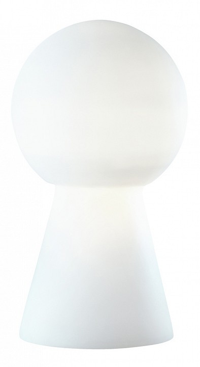 Настольная лампа декоративная Ideal Lux Birillo BIRILLO TL1 MEDIUM BIANCO
