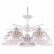 Подвесная люстра Arte Lamp Chiesa A2814LM-5WG