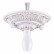 Подвесная люстра Arte Lamp Chiesa A2814LM-5WG
