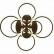 Потолочная люстра EVOLED Cerina SLE500572-08RGB