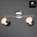 Спот Arte Lamp Bombo A6701PL-2CC