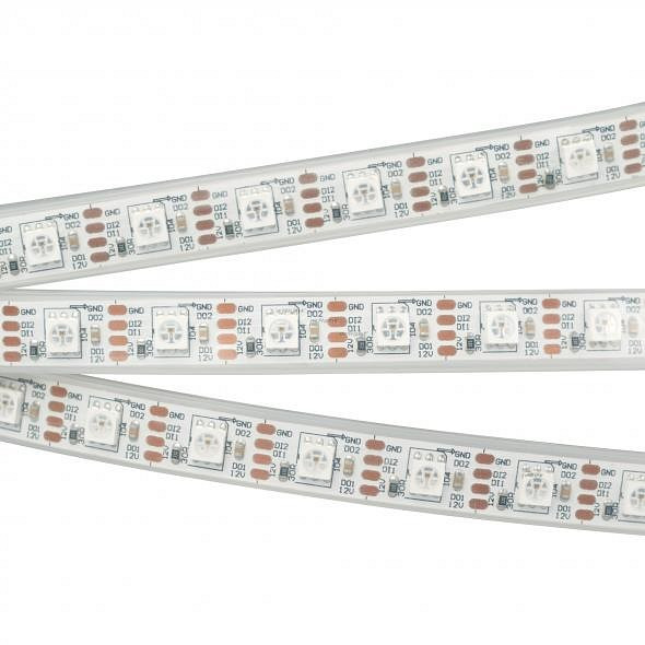 Лента светодиодная Arlight SPI-5000P-RAM-5060-60 12V Cx1 RGB-Auto (12mm, 8W/m, IP66) 027615(1)